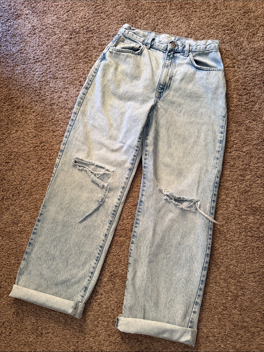 Cotton-On Loose Baggy Straight Jeans size 6